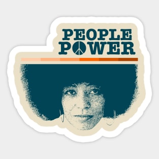 Angela Davis Sticker